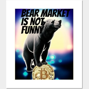 bear market is not funny Posters and Art